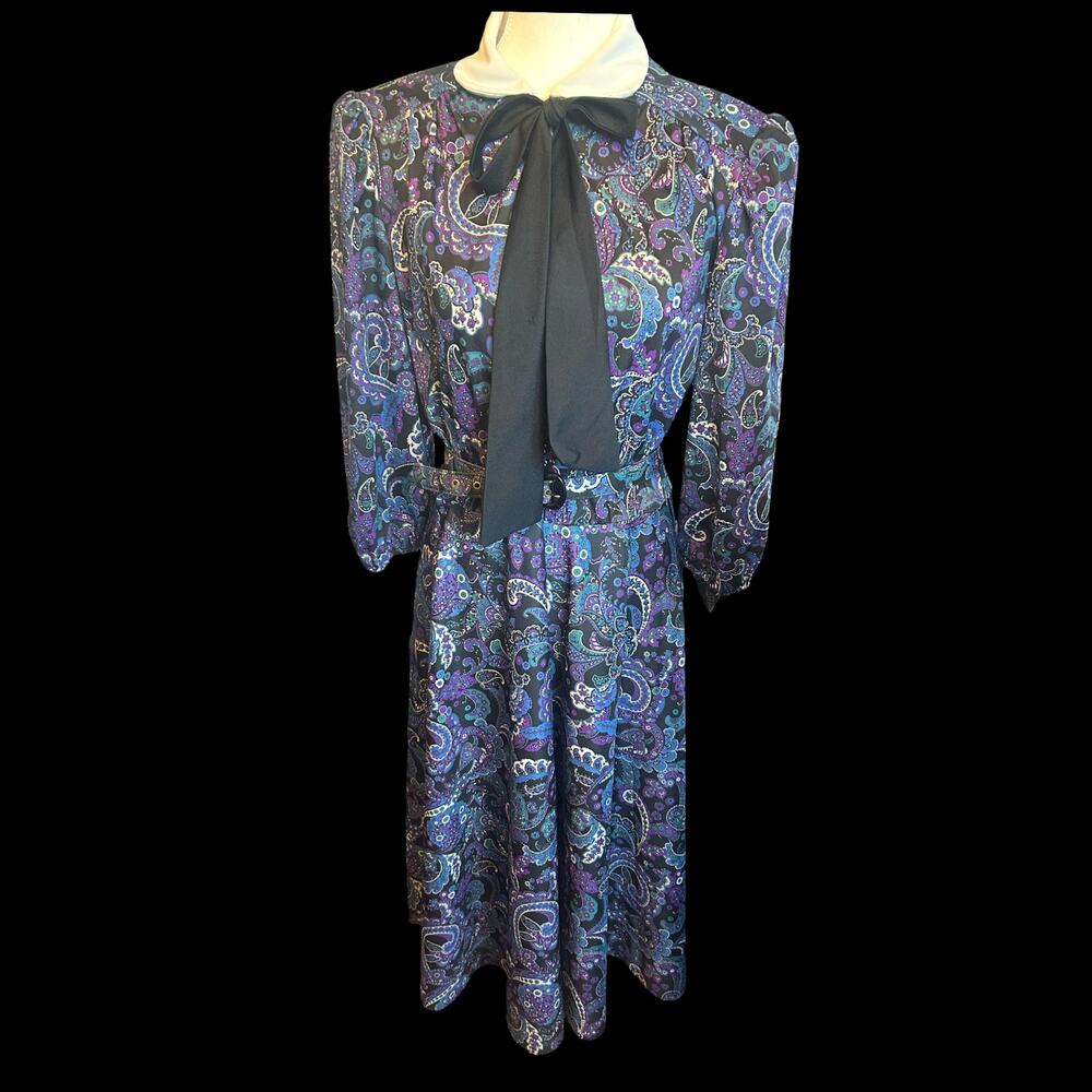 Vintage Whirlaway Paisley Dress